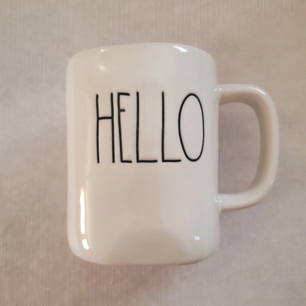 Rae Dunn HELLO mug